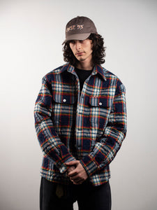 Plaid Flannel C* Padded Jacket