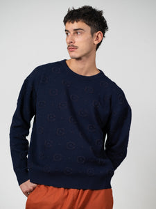 Crewknit 3D C* Print Pullover