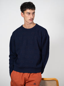 Crewknit 3D C* Print Pullover
