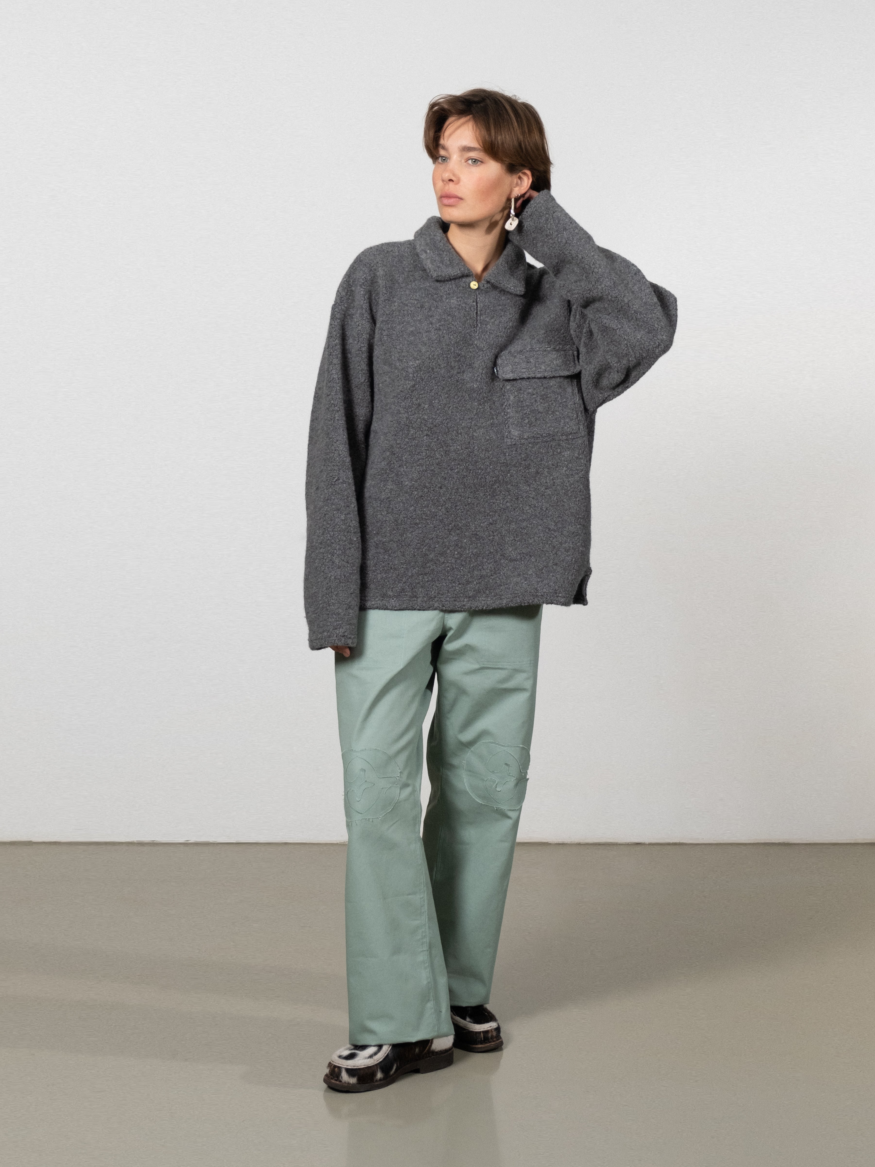 Wool Rich Vintage Pullover