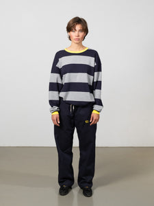 Active Ponte Border L/S T-Shirt