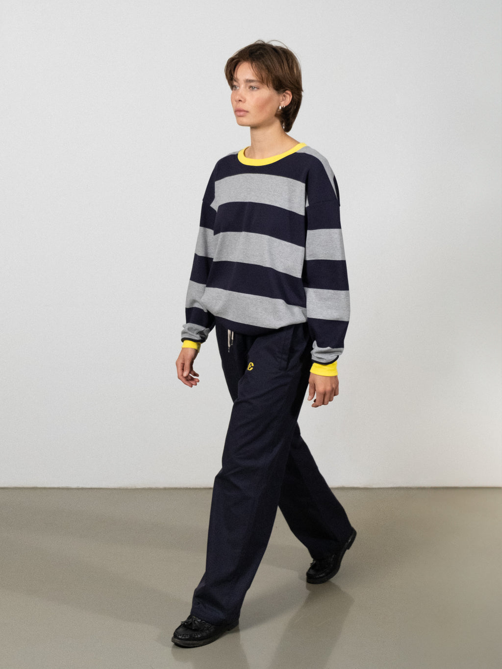 Active Ponte Border L/S T-Shirt