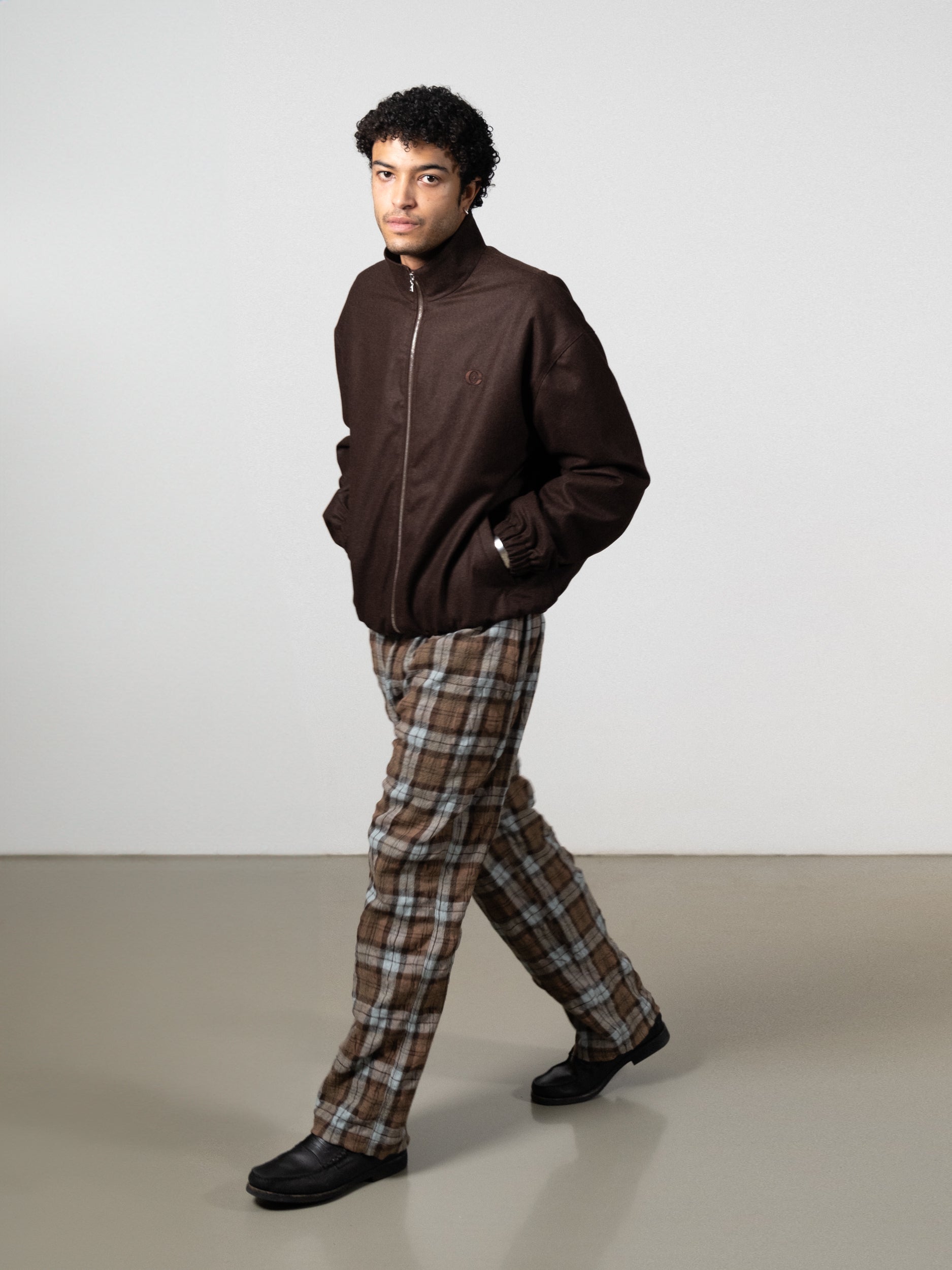 CoWo Flannel Relaxed Pants