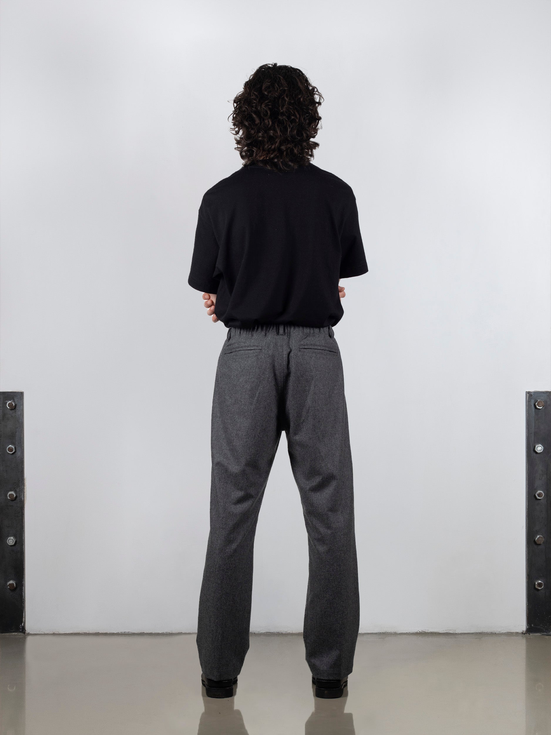 Woollen Flannel Track Pants