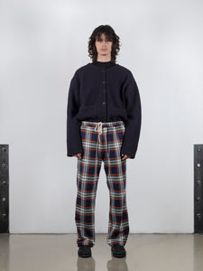 Plaid Flannel Relaxed Pants