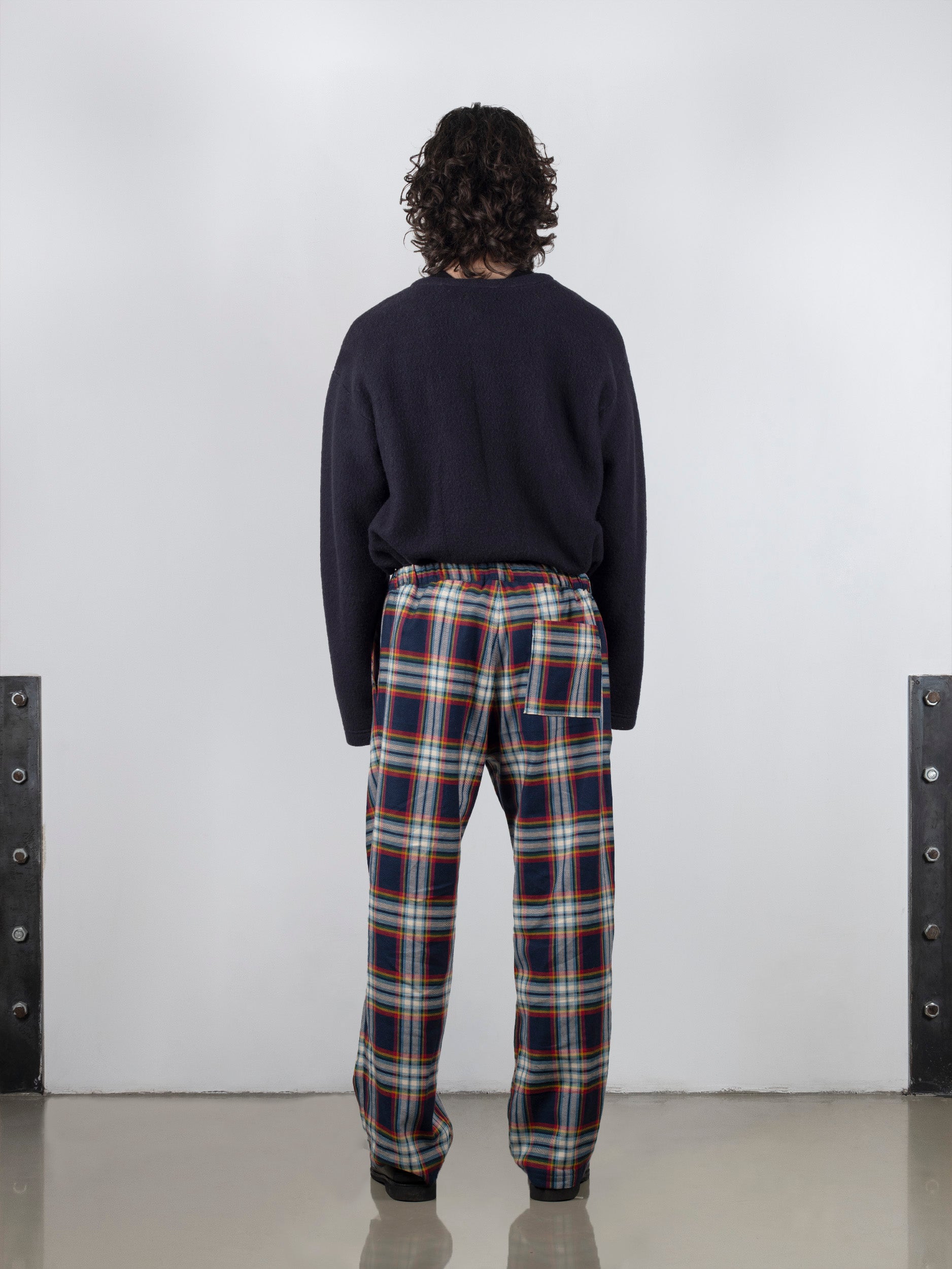 Plaid Flannel Relaxed Pants