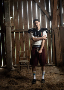 Mottai Plain Knit T-Shirt