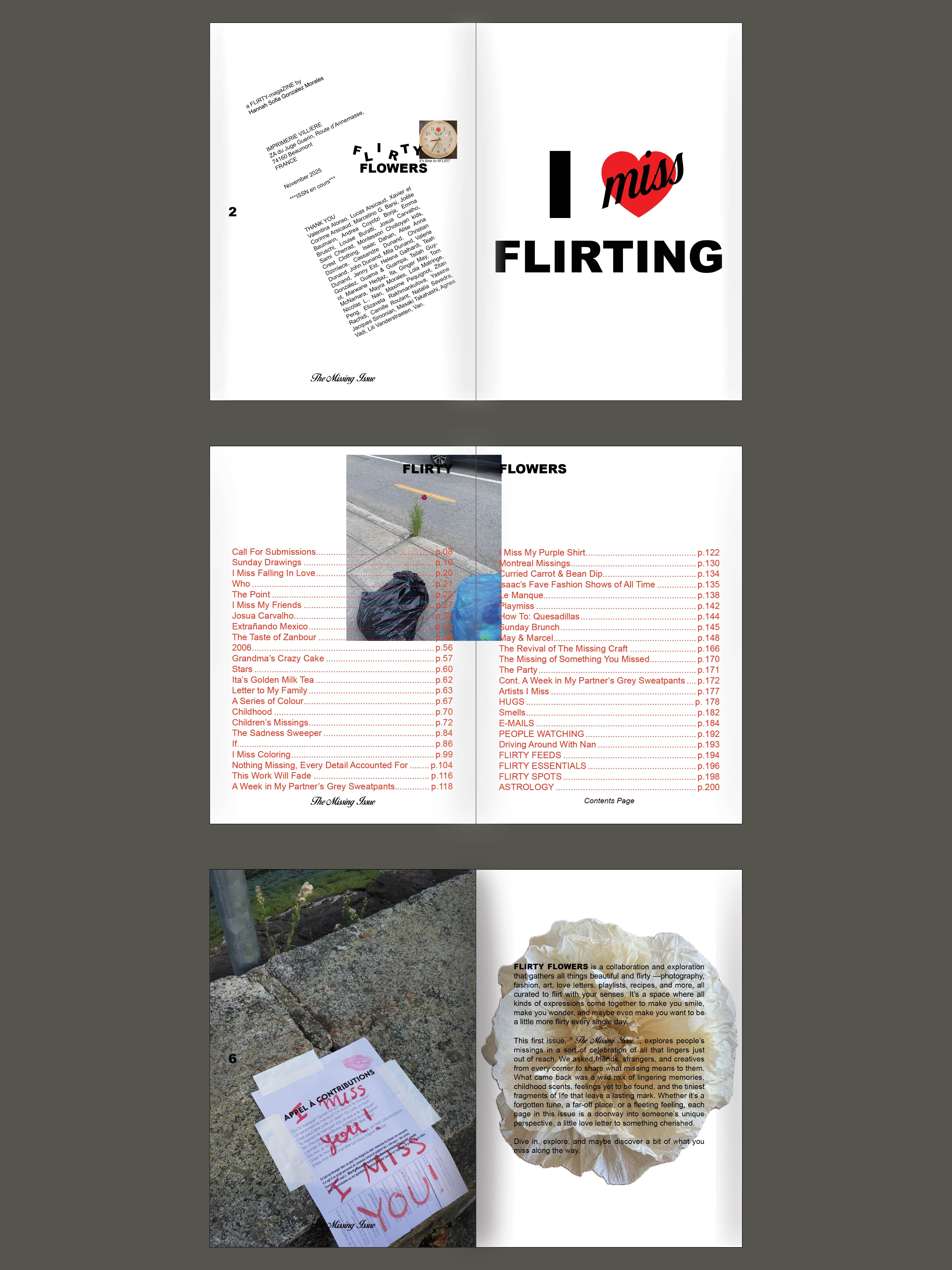 Flirty Flowers Book - The Missing Issue