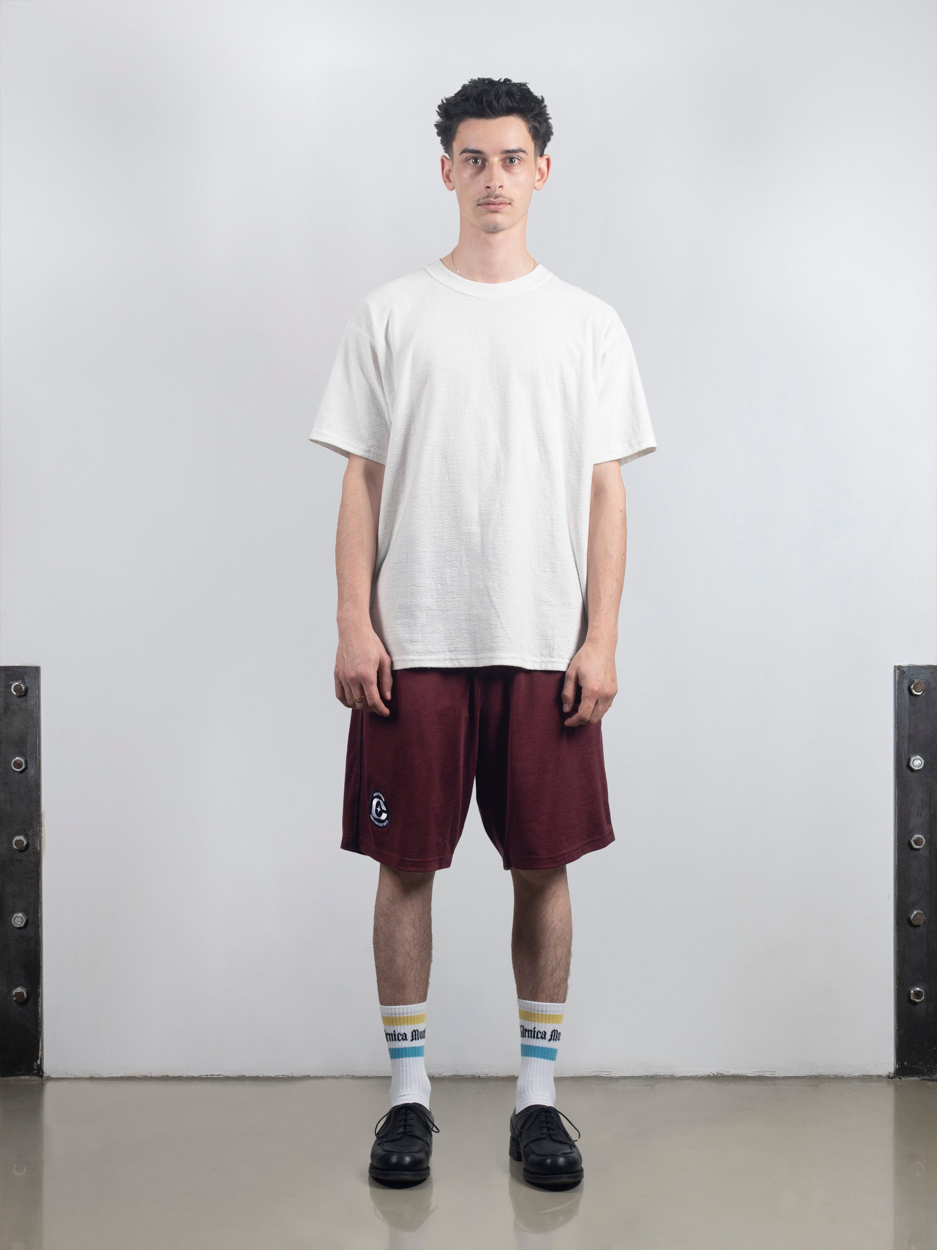 Mottai Plain Knit T-Shirt