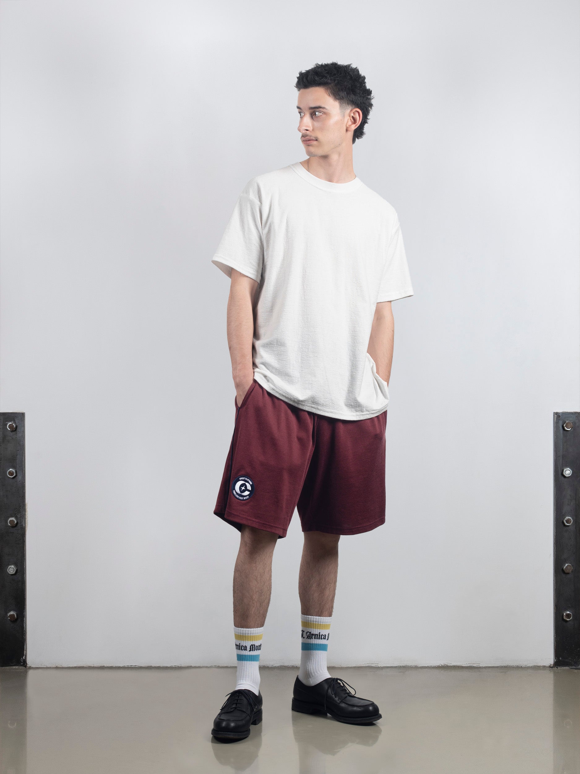 Mottai Plain Knit T-Shirt