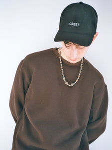 CREST Typo 6 Panel Hat