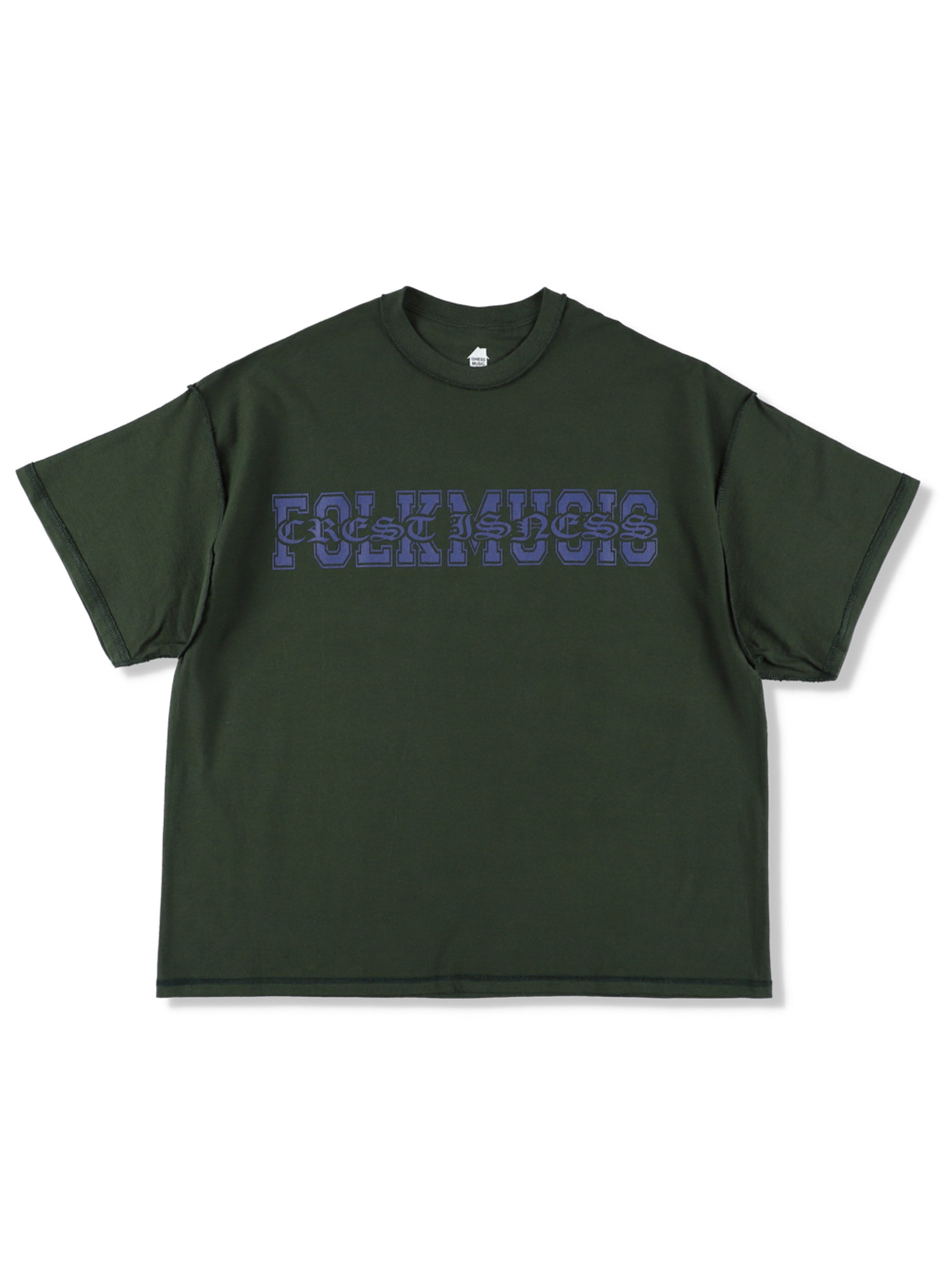 CREST IS-NESS FOLK MUSIC T-Shirt - Forest
