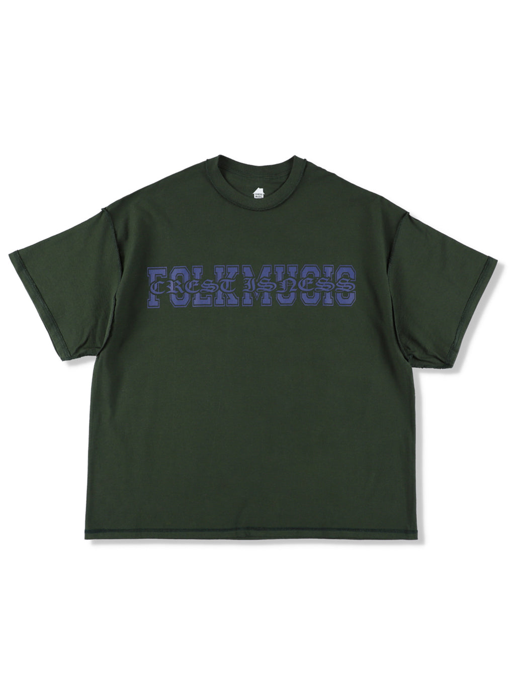 CREST IS-NESS FOLK MUSIC T-Shirt - Forest