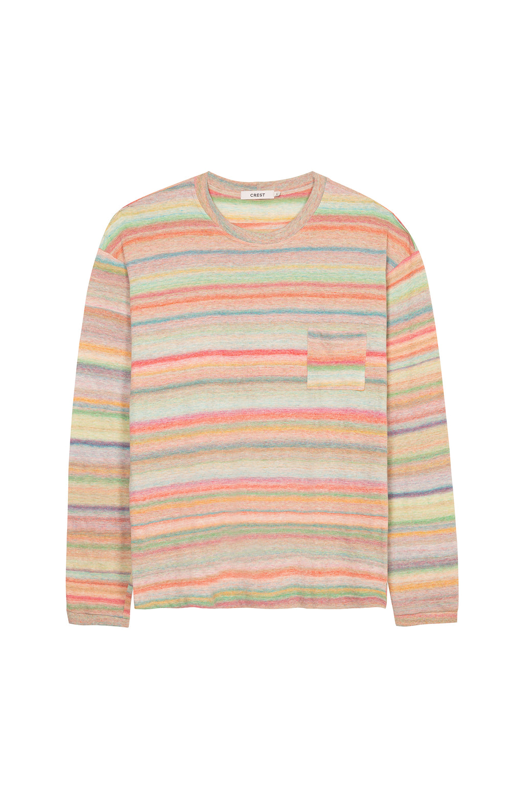 Tsuri Rainbow L/S Pocket T-Shirt